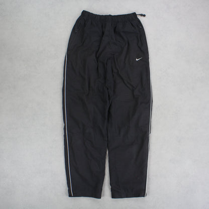 RARE 90s Nike Trackpants Black - (S)