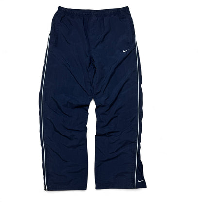 SUPER RARE 2000s Nike Trackpants Navy - (L) | PREMIUM