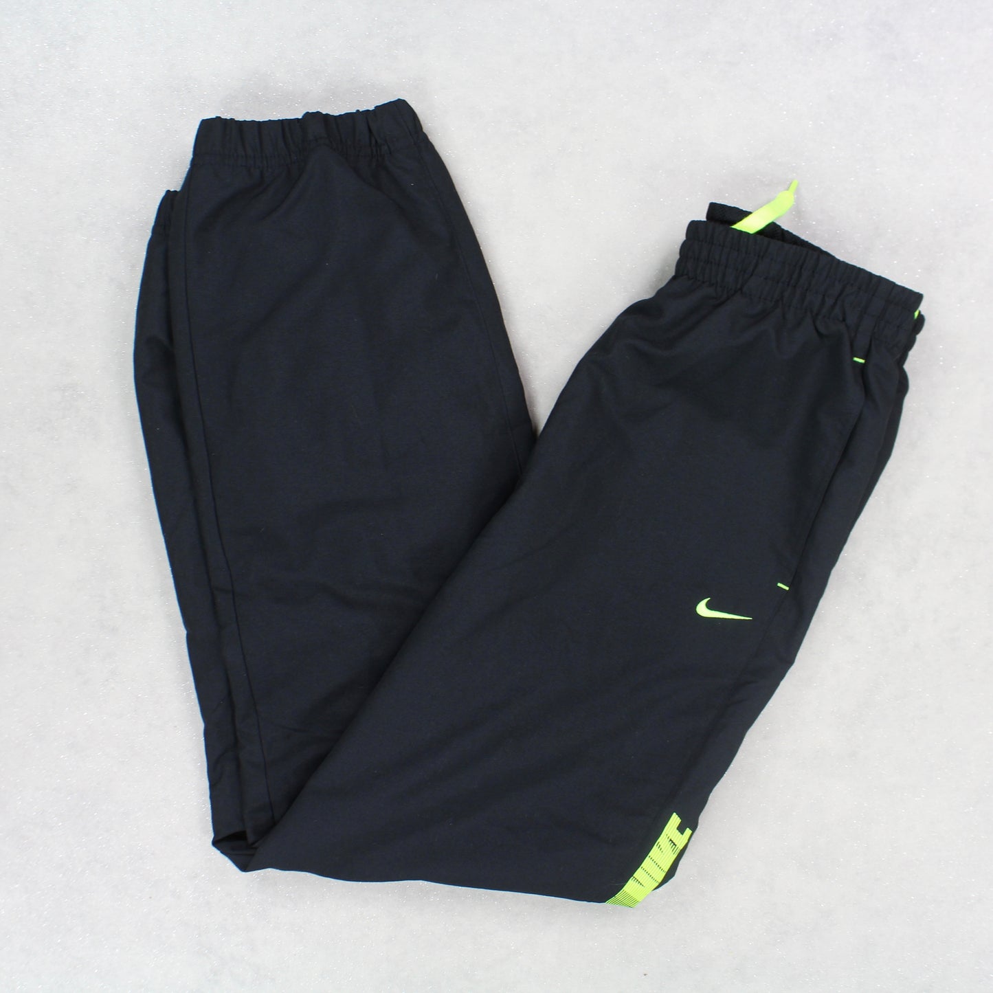 RARE Vintage Nike Trackpants Black - (XS)