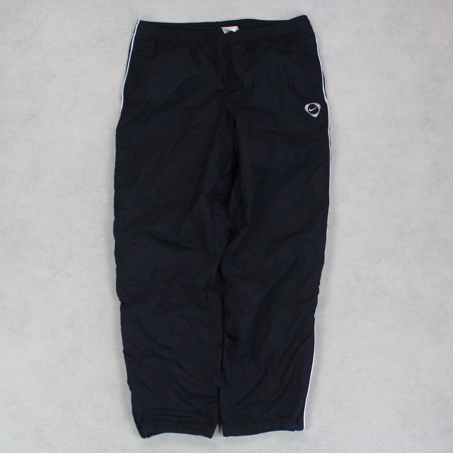 RARE Vintage 00s Nike Trackpants Black - (L)