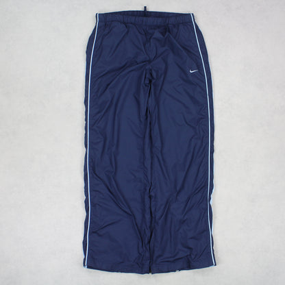 RARE Vintage 00s Nike Trackpants Navy - (M/L)