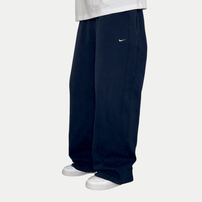RARE 2000s Baggy Nike Joggers Navy - (XL)