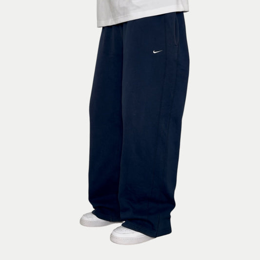 RARE 2000s Baggy Nike Joggers Navy - (XL)