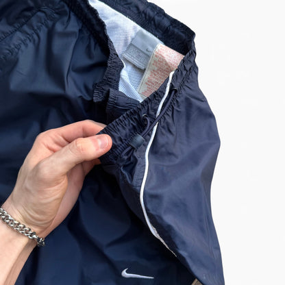 SUPER RARE 2000s Nike Trackpants Navy *PREMIUM* - (XL)