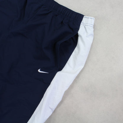 RARE 2000s Nike Trackpants Navy - (L)