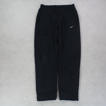 RARE 00s Nike Trackpants Black - (M)