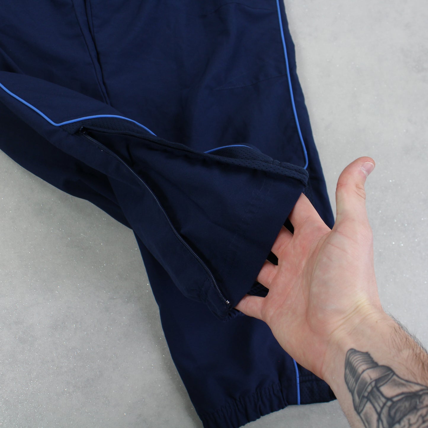 RARE 00s Nike Trackpants Navy - (M)