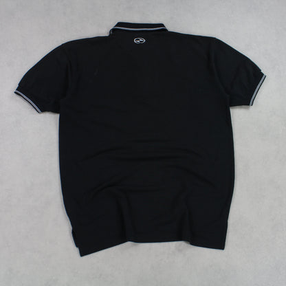 Vintage 1990s Nike Polo Shirt Black - (L)