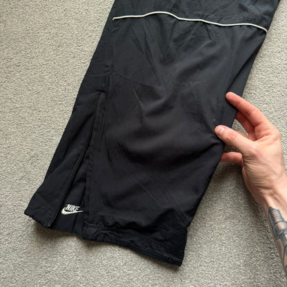 RARE 2000s Nike Trackpants Black - (XL)
