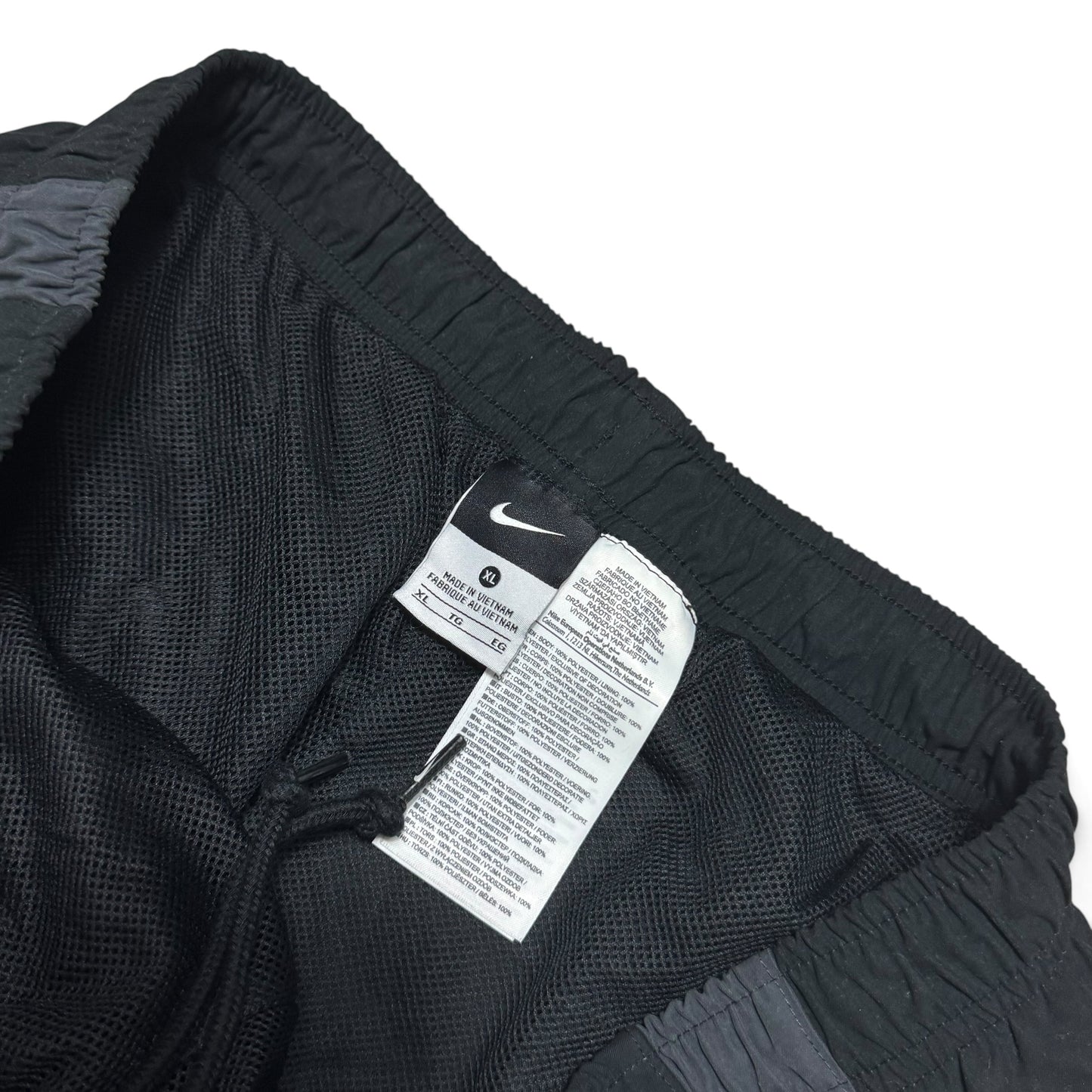 Survêtement ample Nike noir années 2000 - (L)