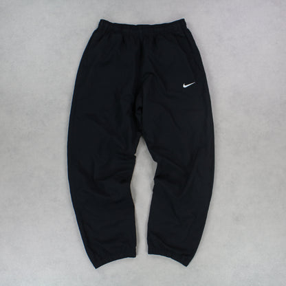 RARE 00s Nike Trackpants Black - (M)