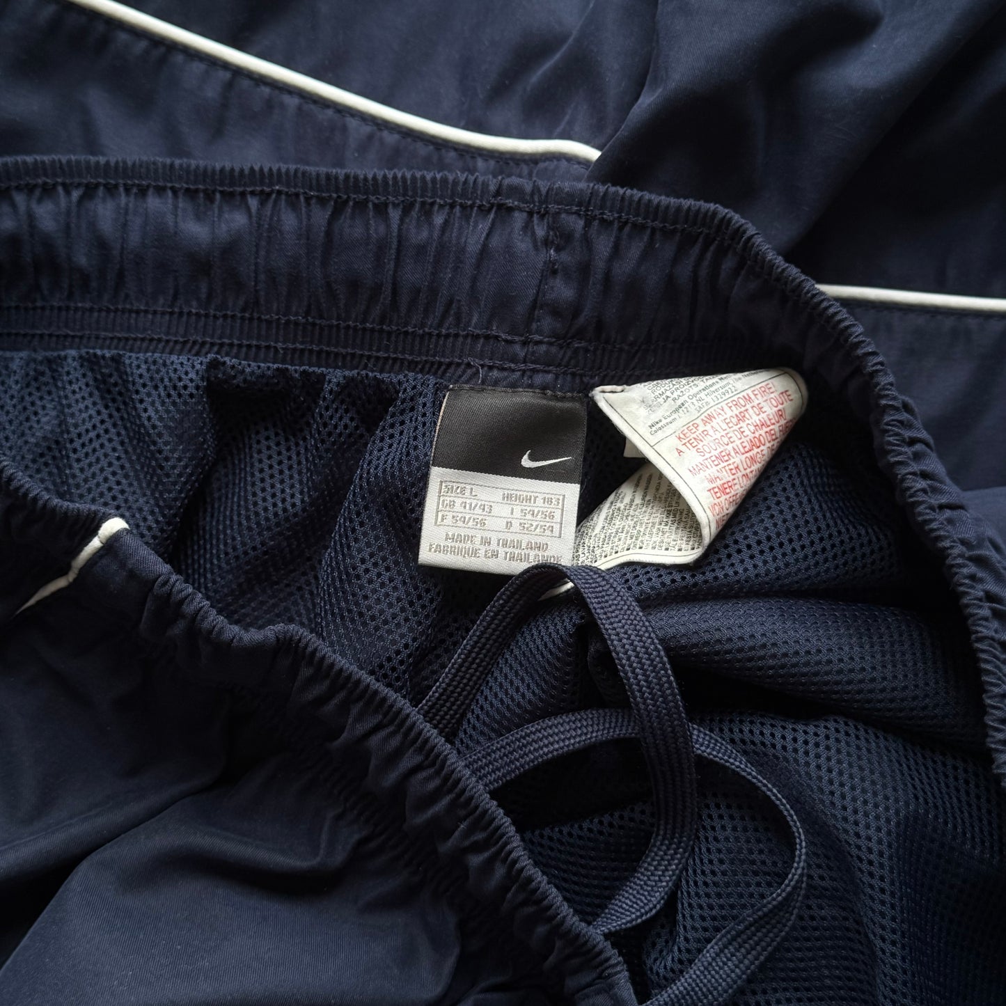 RARE 2000s Nike Trackpants Navy - (M)