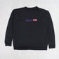 RARE Vintage 1990s Reebok Sweatshirt Black - (S)