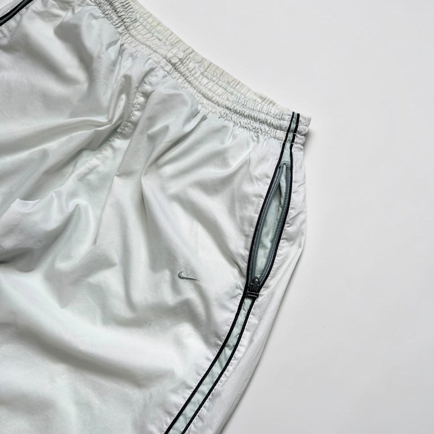 RARE 2000s Nike Trackpants Grey - (M)