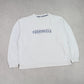 RARE Vintage 1990s Reebok Sweatshirt White - (S)