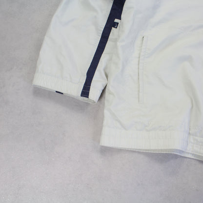 RARE 1990s Nike Track Jacket Cream - (L)