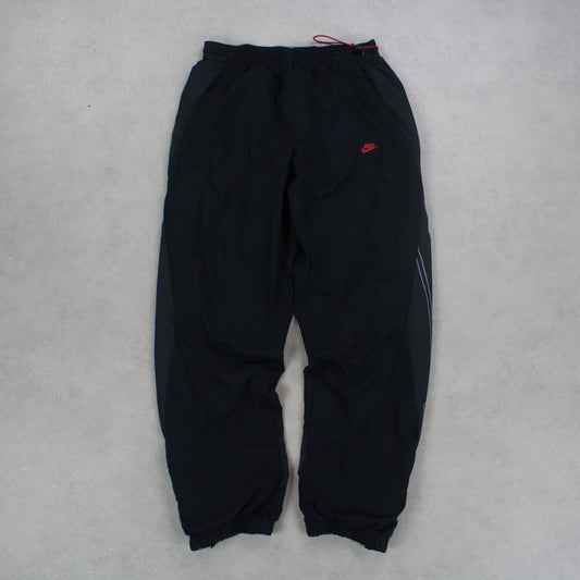 RARE 2000s Nike Air Trackpants Black - (M)
