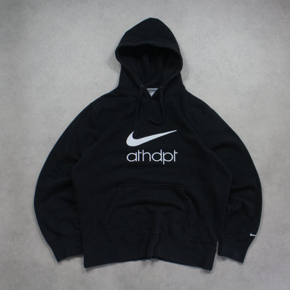 RARE 2000s Nike Hoodie Black - (L)
