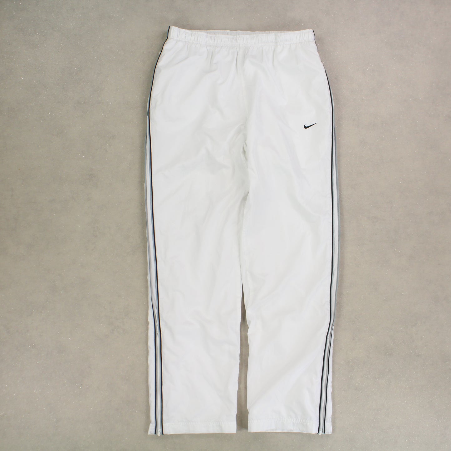 SUPER RARE 00s Nike Trackpants White - (M)