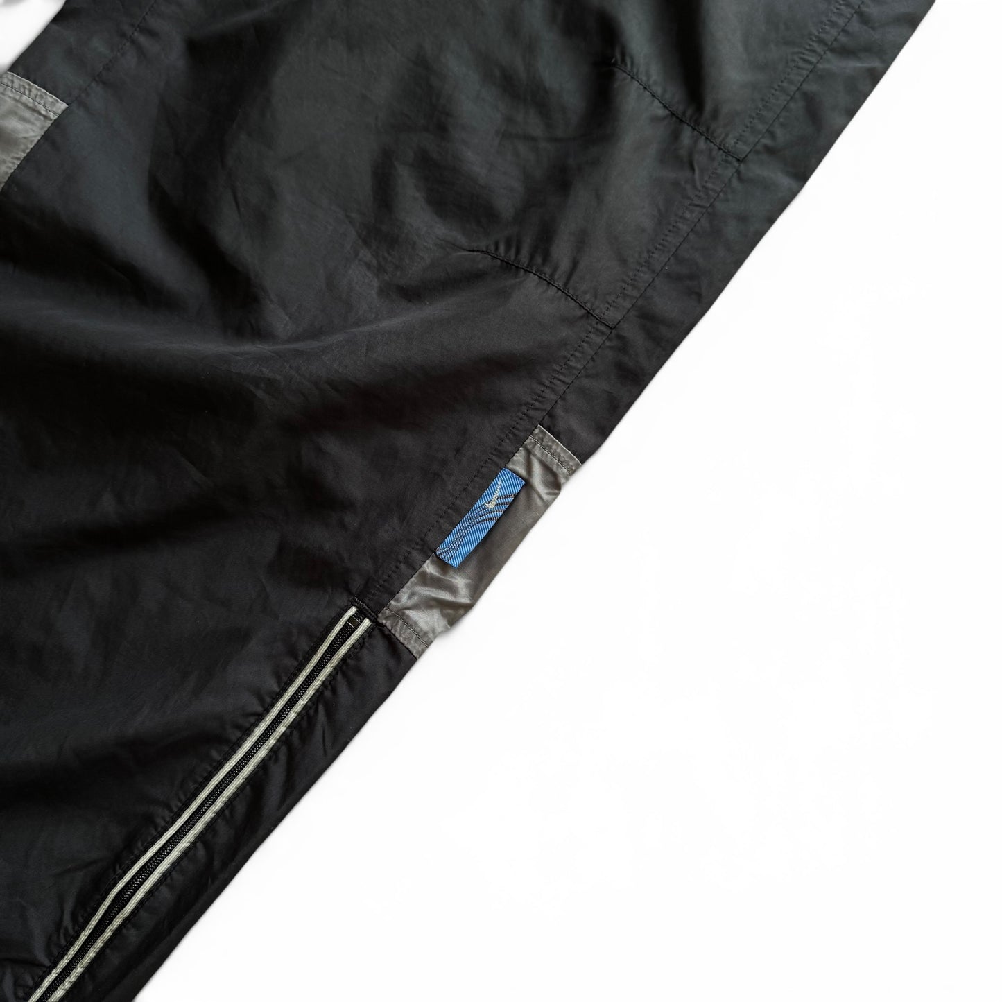 SUPER RARE 2000s Nike Hex Trackpants Black *PREMIUM* - (M)