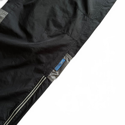 SUPER RARE 2000s Nike Hex Trackpants Black *PREMIUM* - (M)