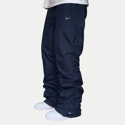 RARE 2000s Nike Trackpants Navy - (L)