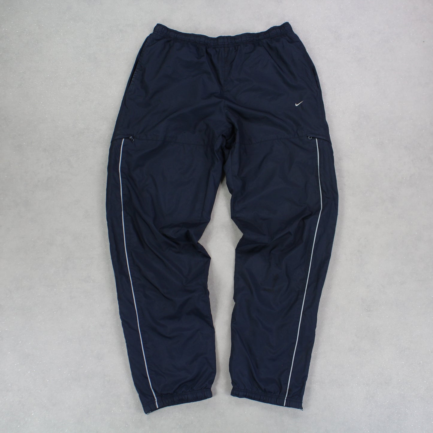 RARE 00s Nike Trackpants Navy - (L)