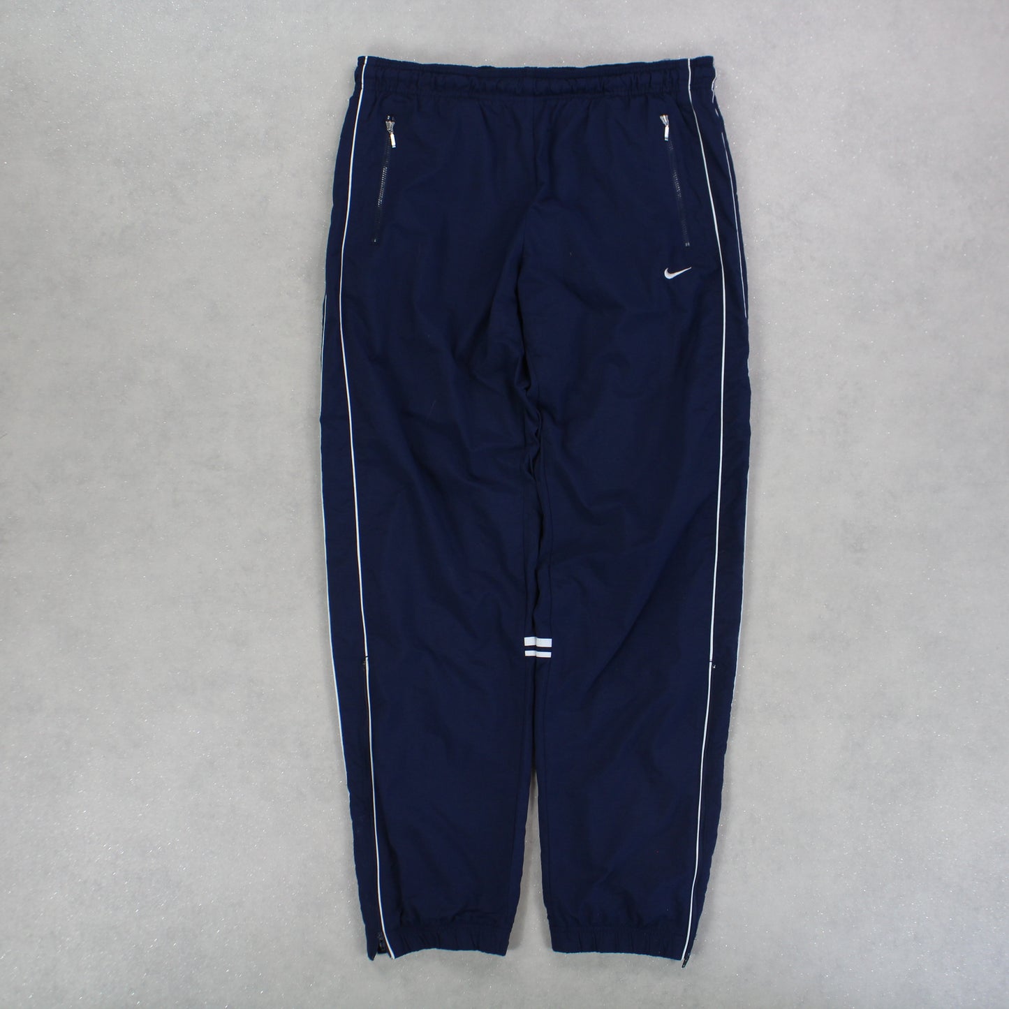 RARE 00s Nike Trackpants Navy - (M)