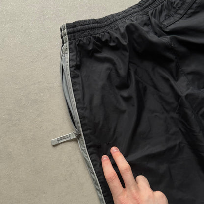 RARE 2000s Nike Trackpants Black - (XS)