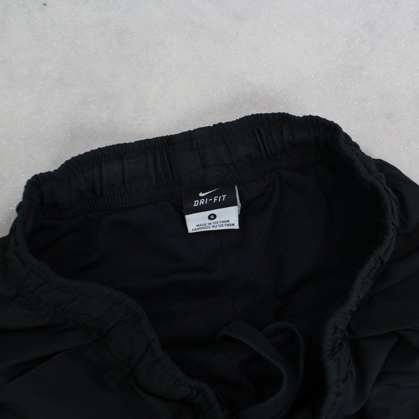 RARE 00s Nike Trackpants Black - (XS)