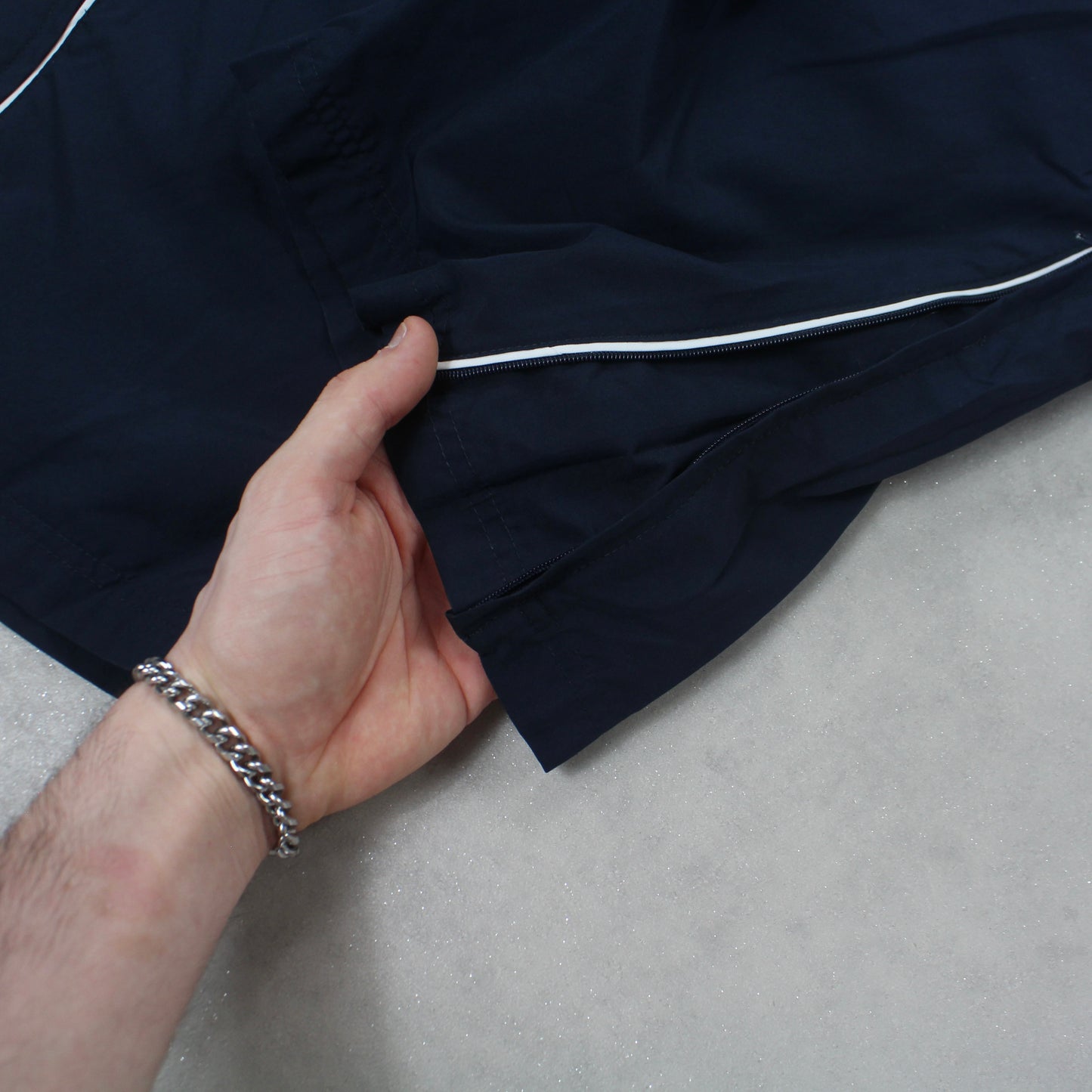 RARE 2000s Baggy Nike Trackpants Navy - (XL)