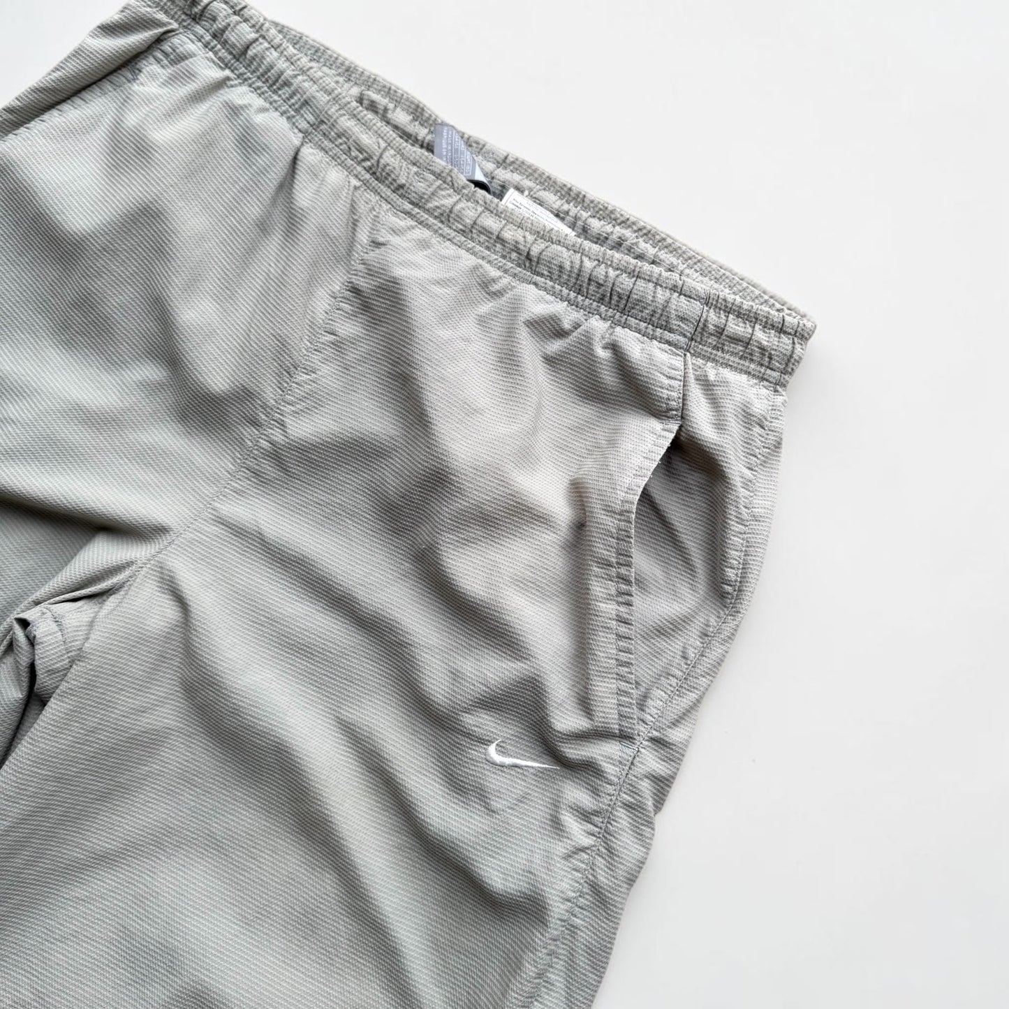 RARE 2000s Nike Trackpants Grey - (L)