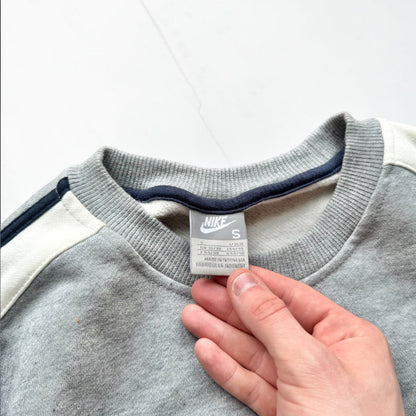 RARE 2000s Nike Sweatshirt Grey - (S)