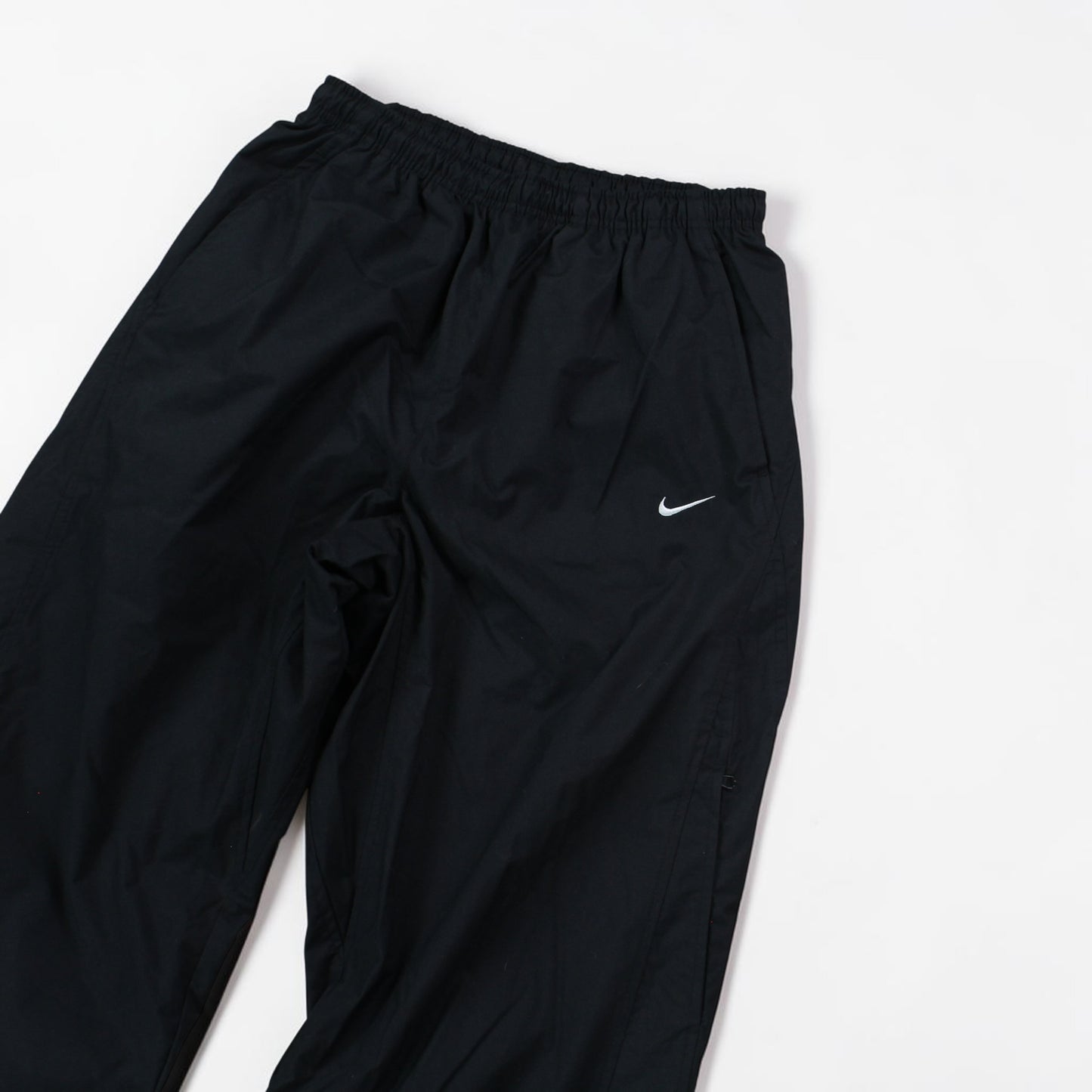 RARE 2000s Baggy Nike Trackpants Black - (S)