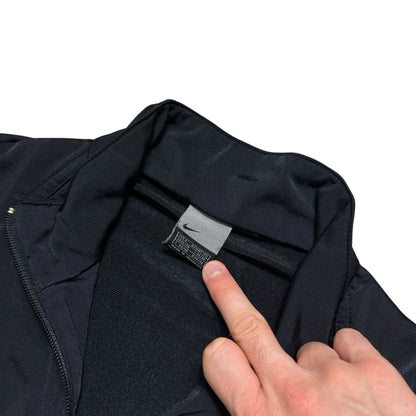 RARE 2000s Nike Track Jacket Black - (S)