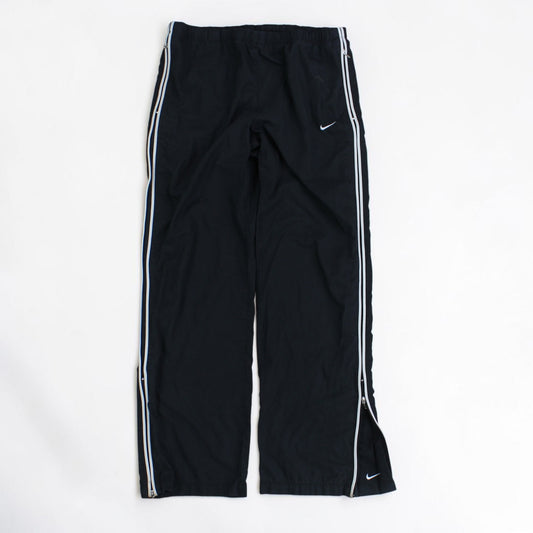 SUPER RARE 2000s Nike Trackpants Black - (S)