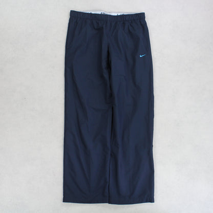 RARE 00s Nike Trackpants Navy - (M)