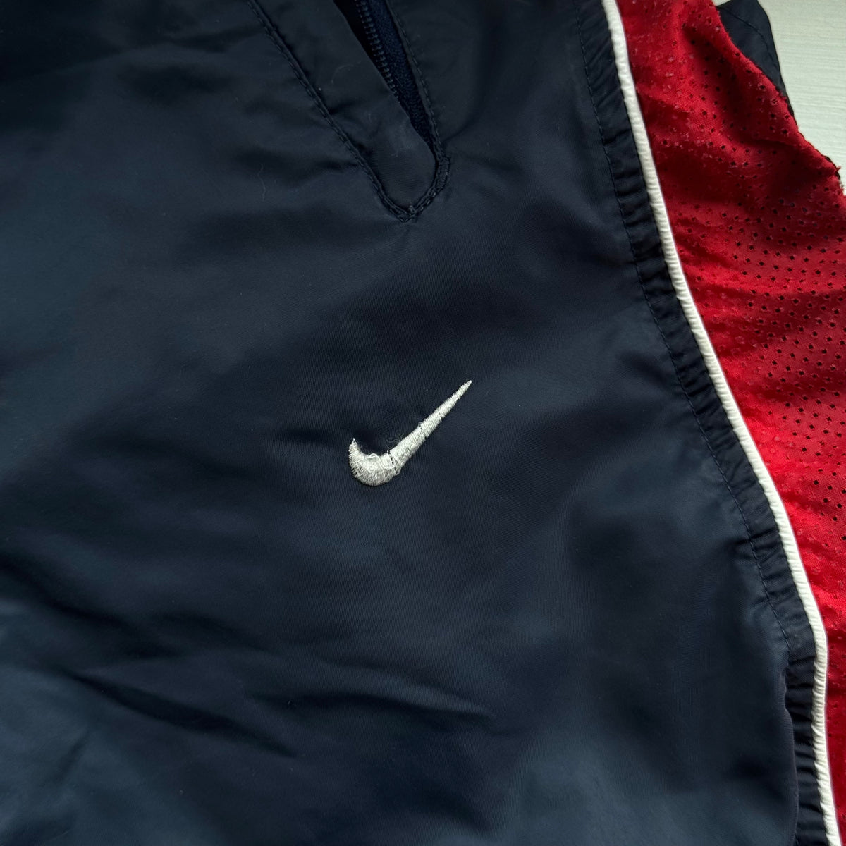 SUPER RARE 2000s Nike Trackpants Navy - (M) | PREMIUM
