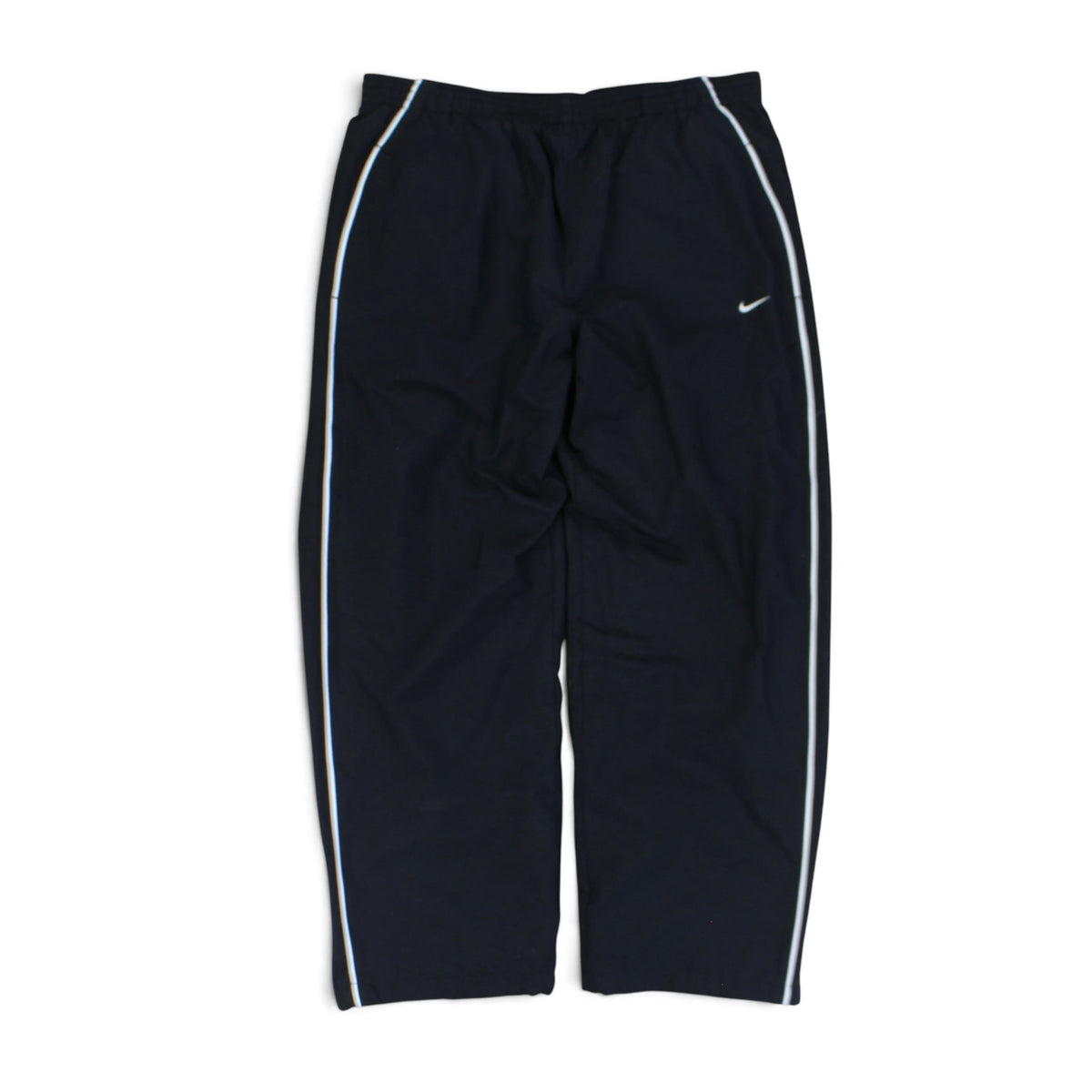 Pantalon de survêtement Nike noir coupe baggy des années 2000 – SUPER RARE (S)
