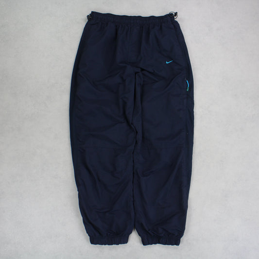 RARE 00s Nike Trackpants Navy - (M)