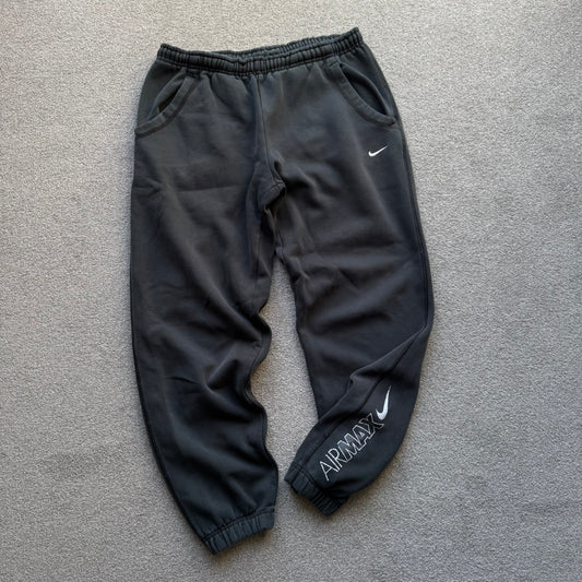 RARE 2000s Nike Air Max Joggers Grey - (S)