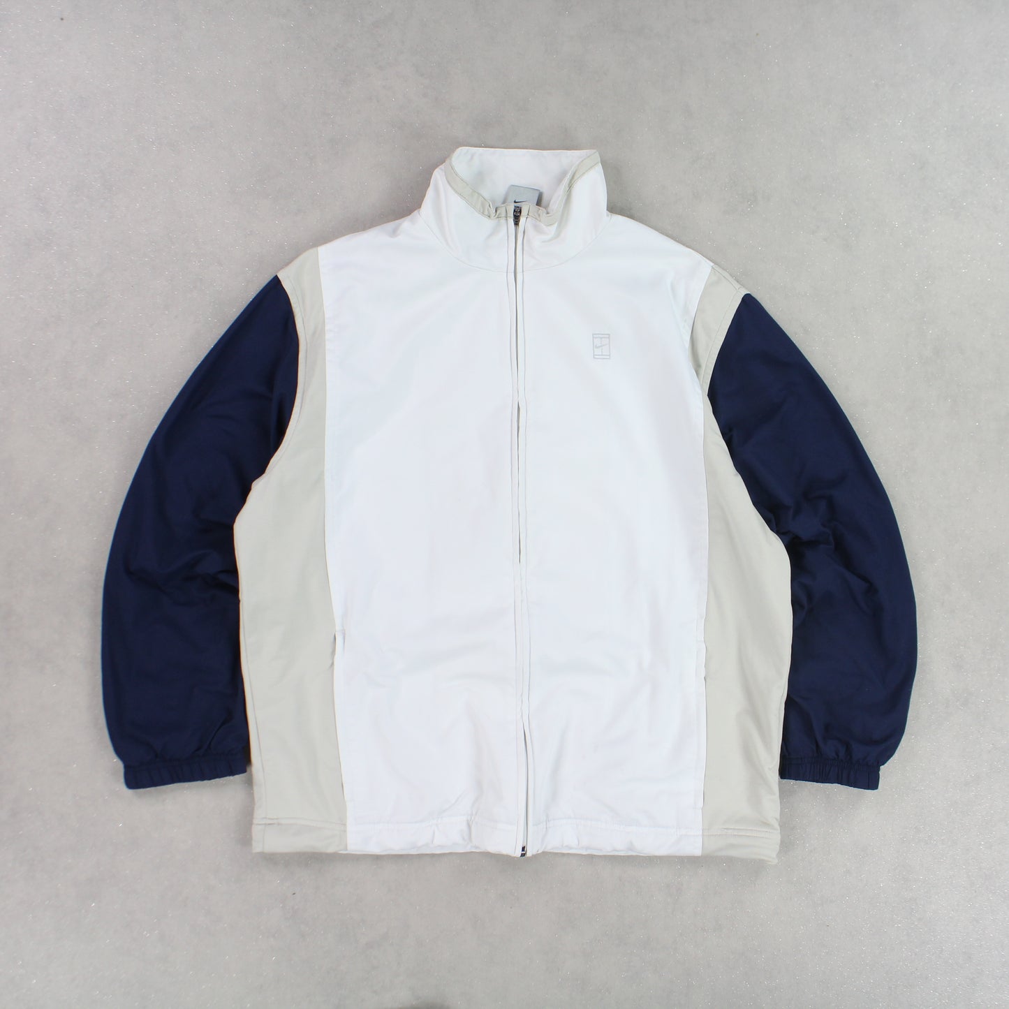 RARE 00s Nike Track Jacket White - (M)