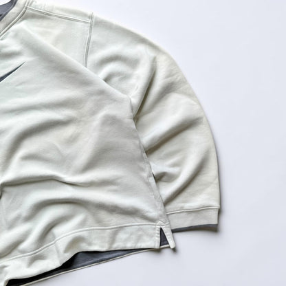 RARE 2000s Nike Sweatshirt Cream - (M)