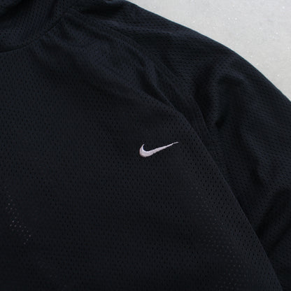 SUPER RARE 2000s Nike Reversible Hoodie Grey - (L)