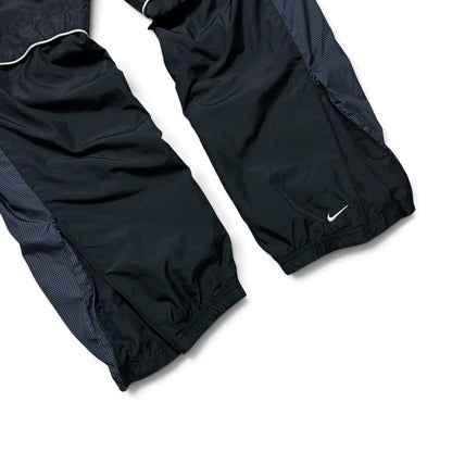 SUPER RARE 2000s Nike Air Max Trackpants Black - (L)