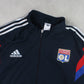 RARE 00s Adidas Lyon Track Jacket Navy - (XL)