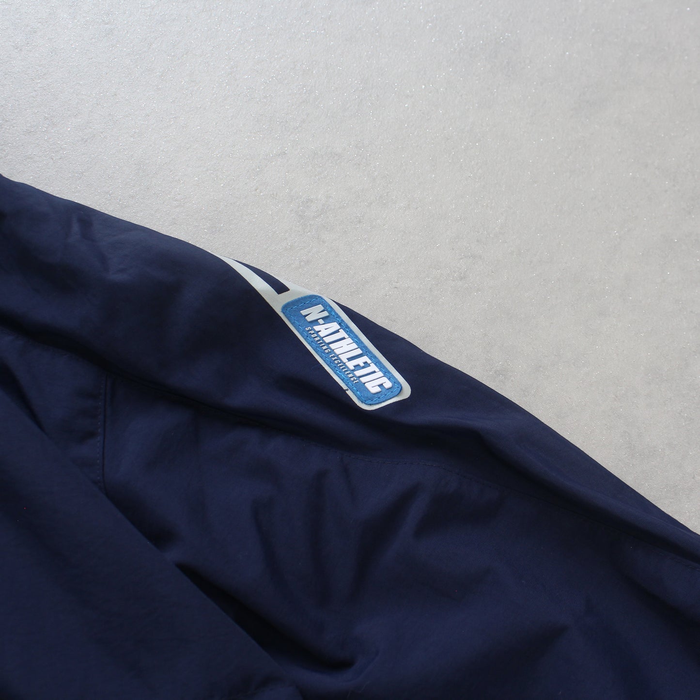RARE 2000s Nike Hooded Jacket Navy - (L)