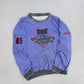 SUPER RARE 1 Of 1 Vintage 1980s Adidas Olympic Sweatshirt Purple - (M)
