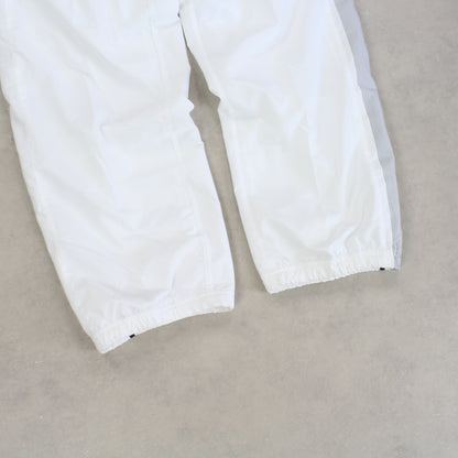 RARE 2000s Baggy Nike Trackpants White - (L)