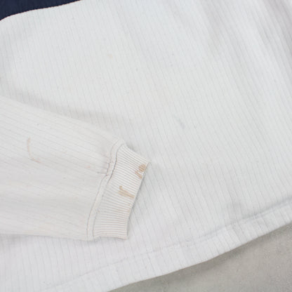 SUPER RARE 1990s Nike Hoodie Cream - (S)
